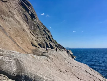 Brufjell w miejscowości Flekkefjord, zdjęcie ilustracyjne