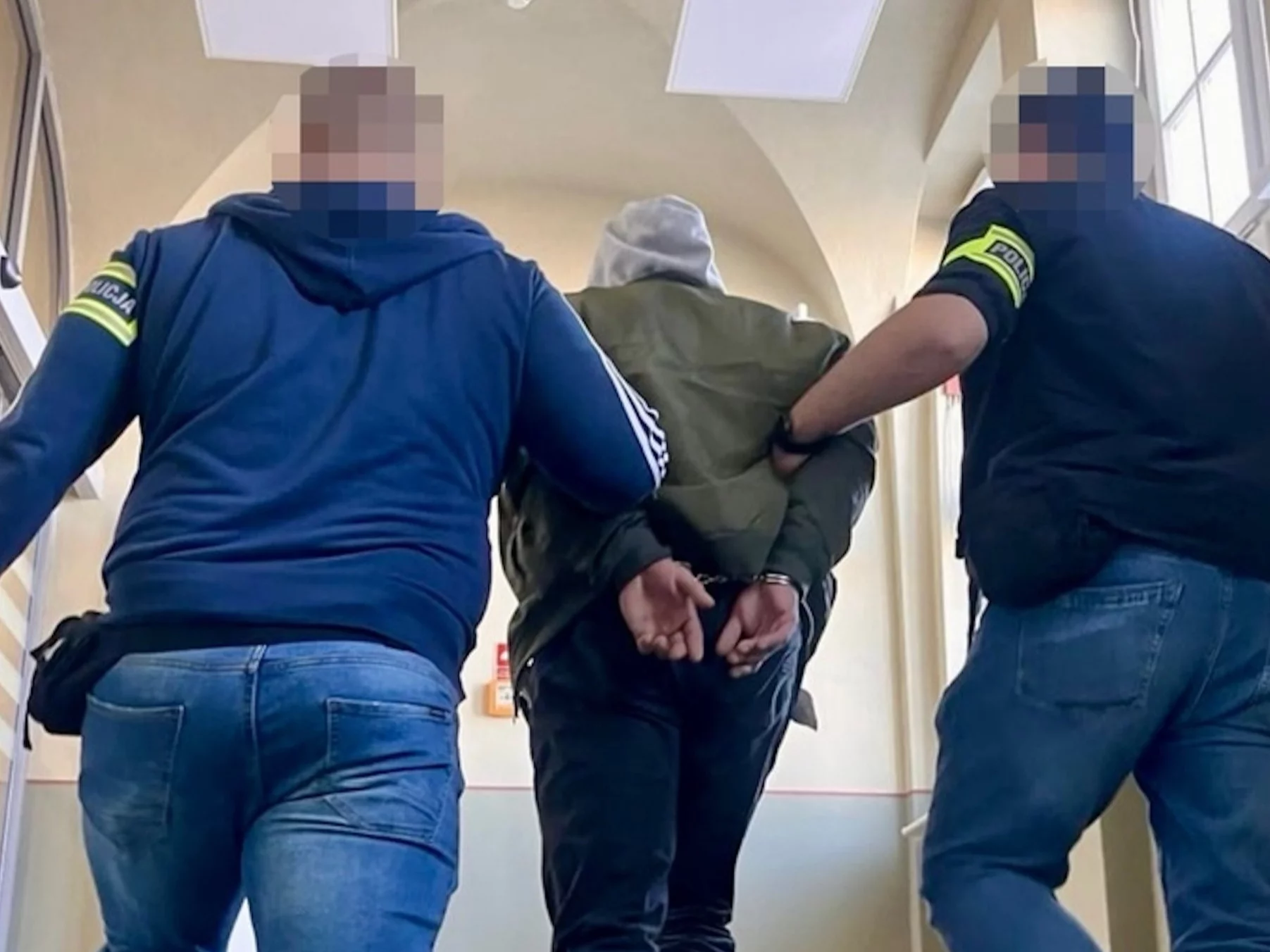 Policja zatrzymała podejrzanego