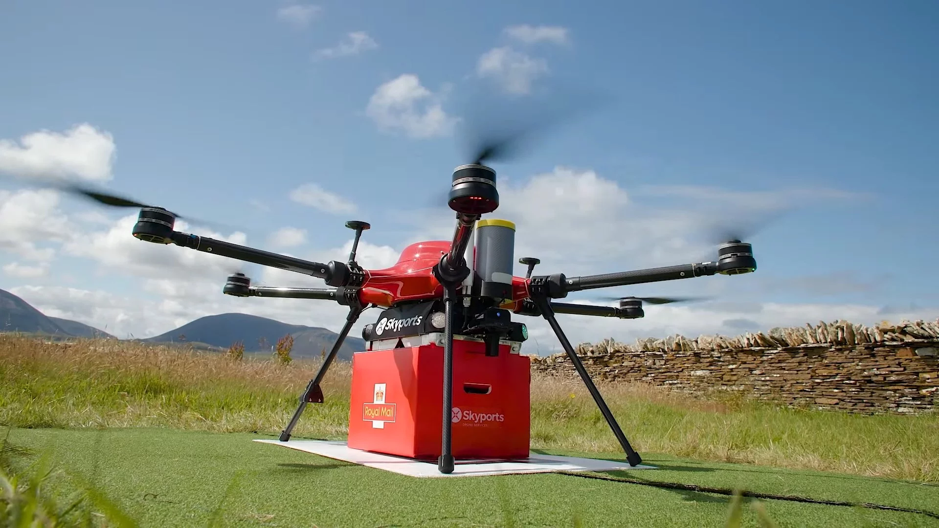 Dron pocztowy Royal Mail