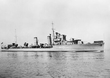 Brytyjski niszczyciel klasy E - HMS Encounter