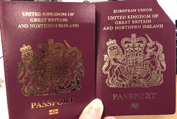 Brytyjskie paszporty