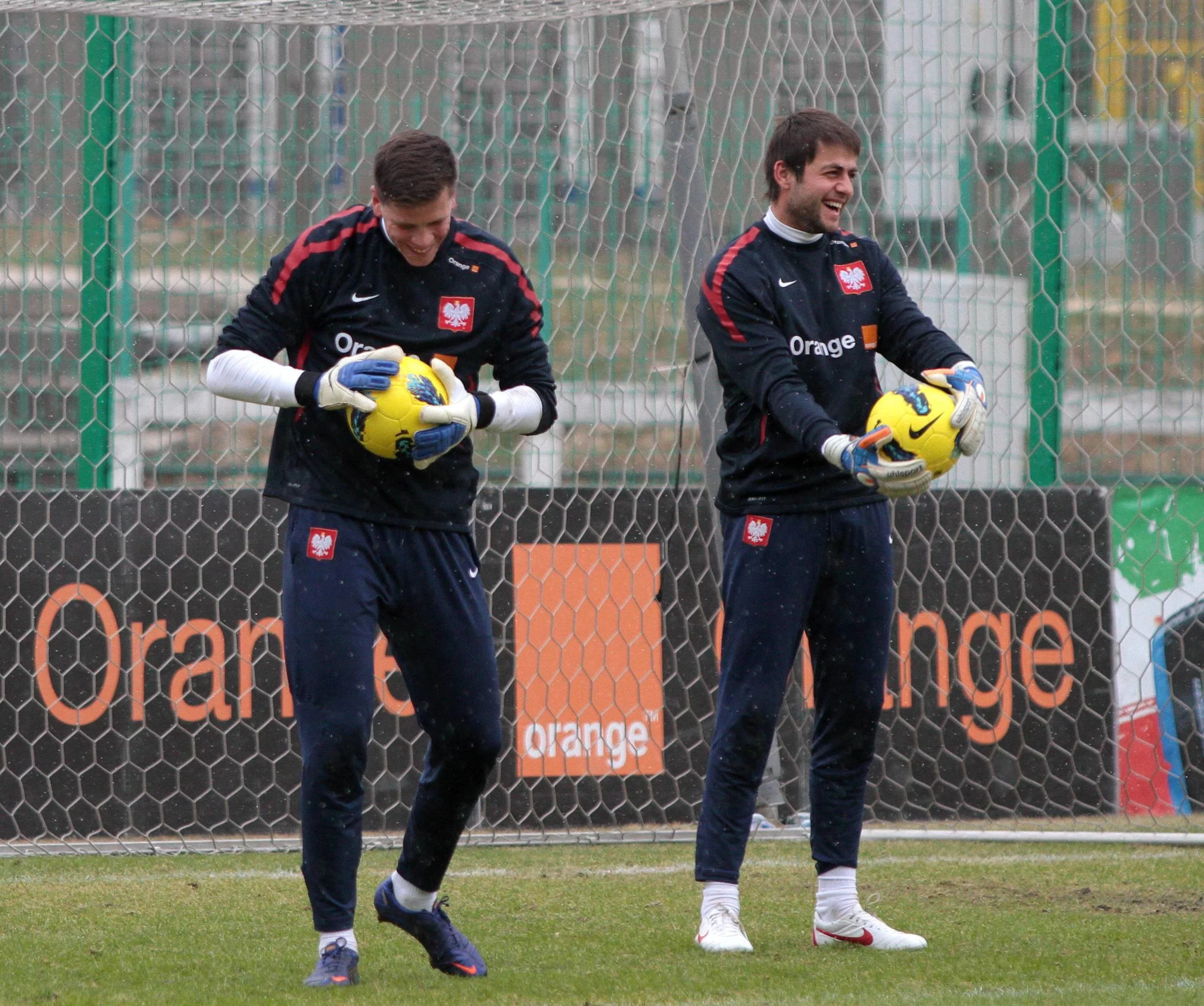 Łukasz Fabiański i Wojciech Szczęsny