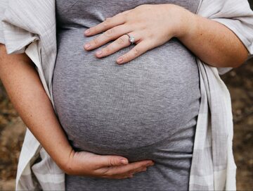 Brzuch kobiety w ciąży