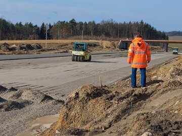 Budowa drogi, zdjęcie ilustracyjne