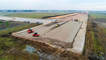 Budowa lotniska