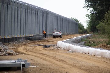 Budowa muru na granicy grecko-tureckiej