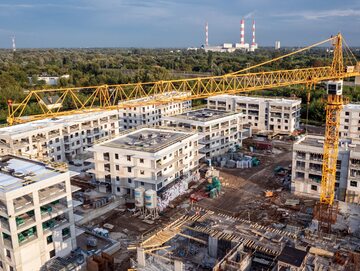 Budowa nowych mieszkań w Warszawie