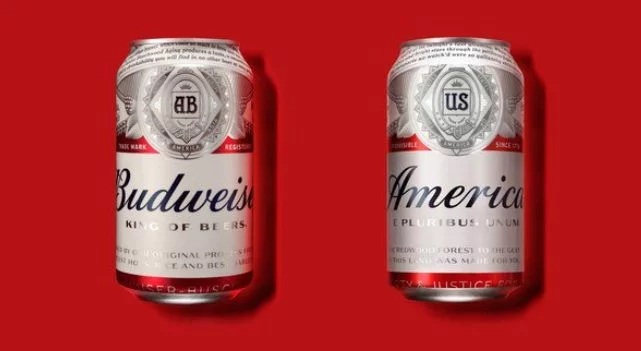 Puszki piwa Budweiser