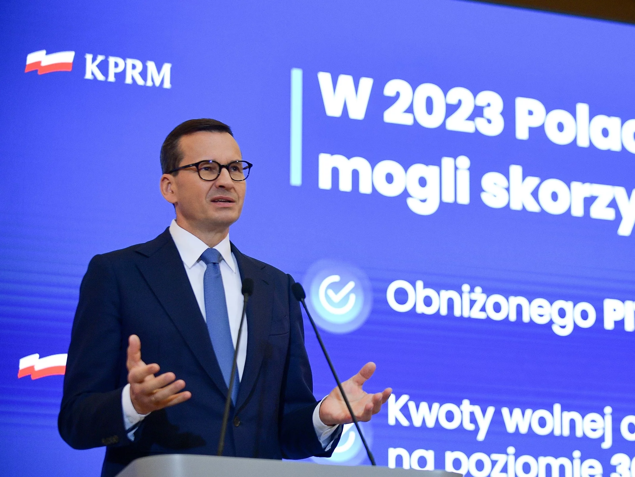 Premier Mateusz Morawiecki