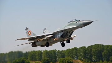 Bułgarski myśliwiec MiG-29 (zdjęcie ilustracyjne)