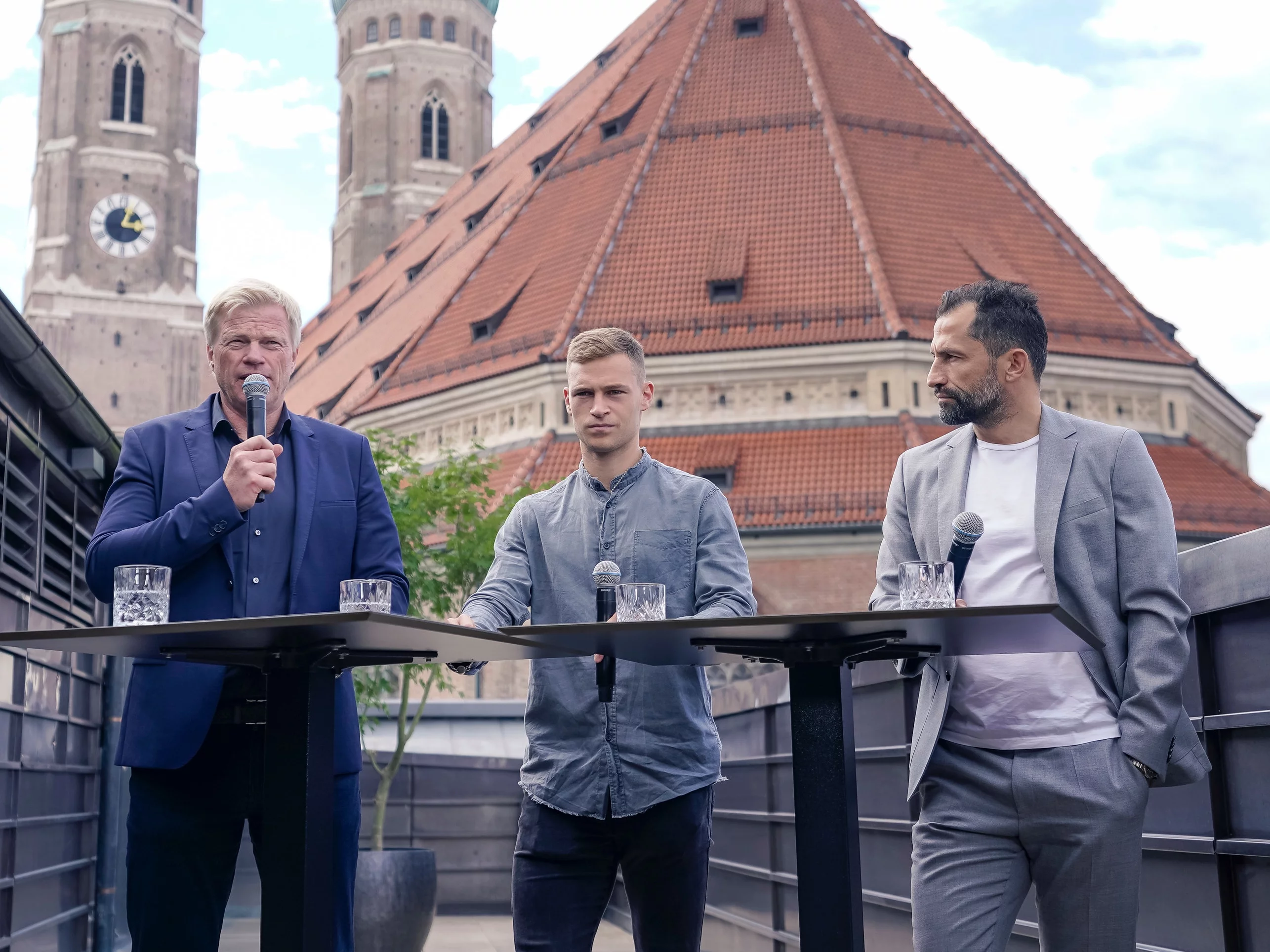 Oliver Kahn, Joshua Kimmich, Hasan Salihamidzic