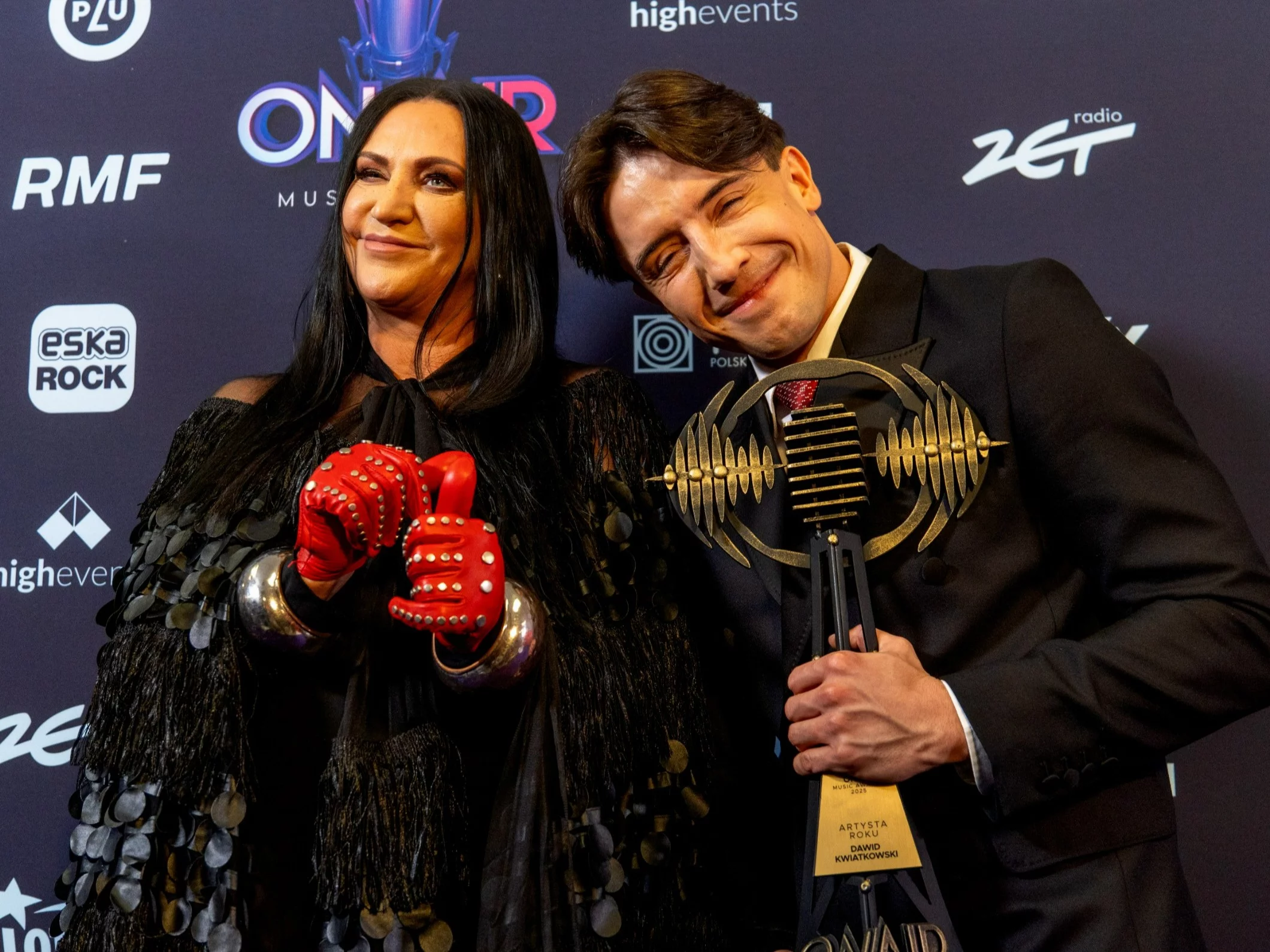 On Air Music Awards 2025: Kayah i Dawid Kwiatkowski