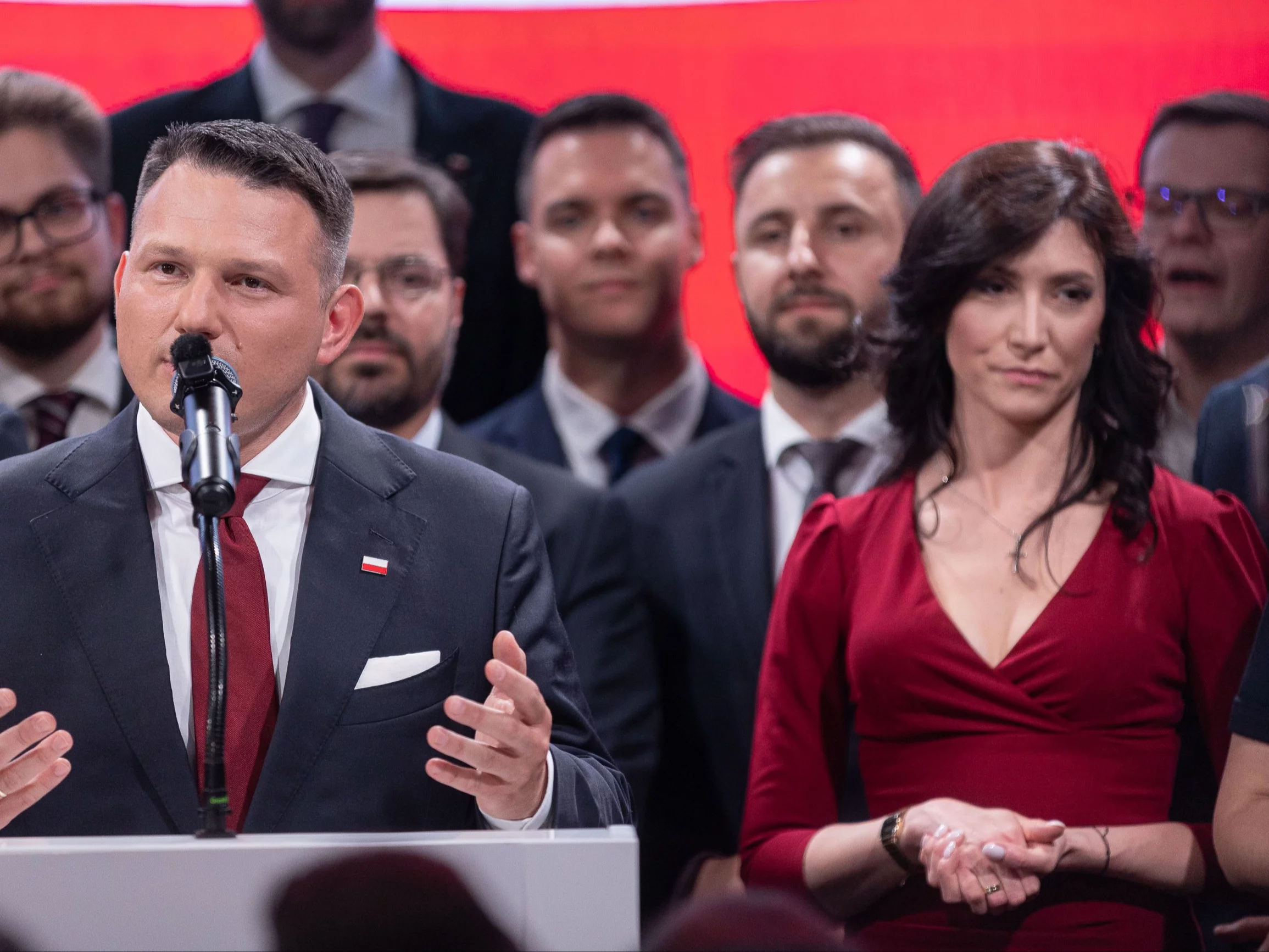 Sławomir Mentzen i Ewa Zajączkowska-Hernik