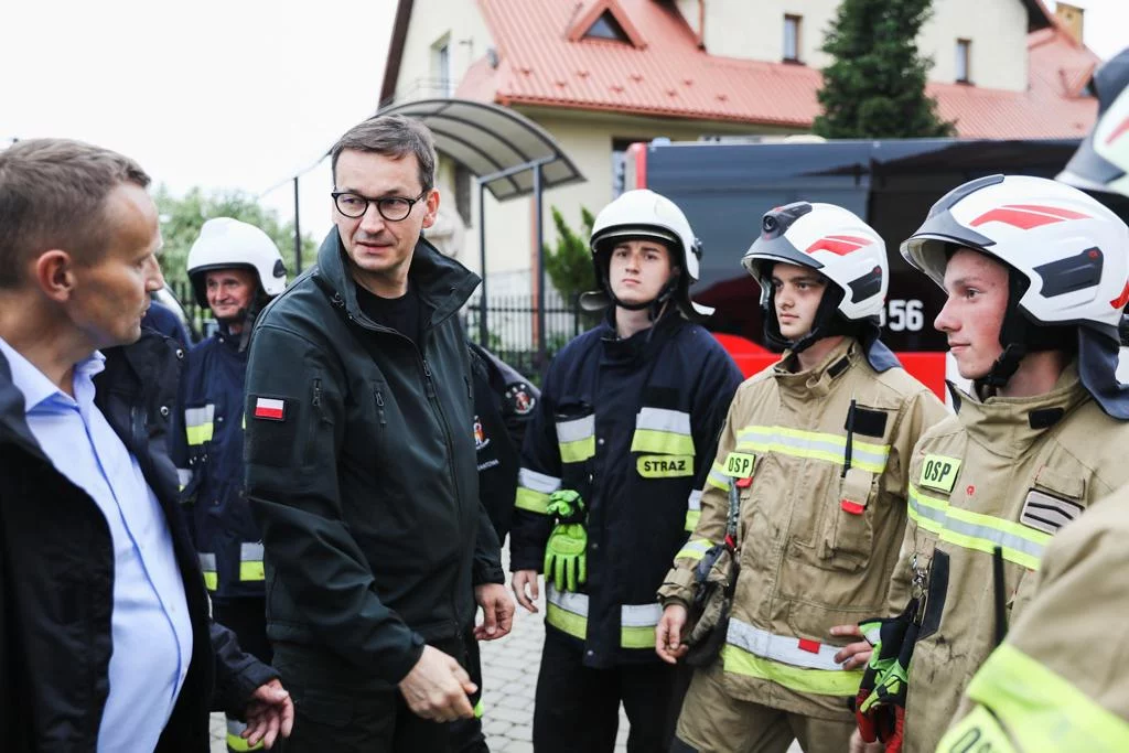 Mateusz Morawiecki w Librantowej