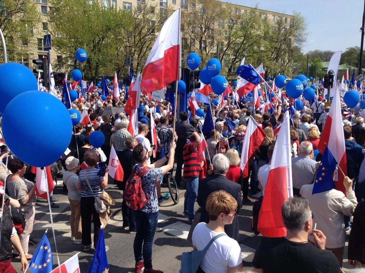 Uczestnicy Marszu Wolności