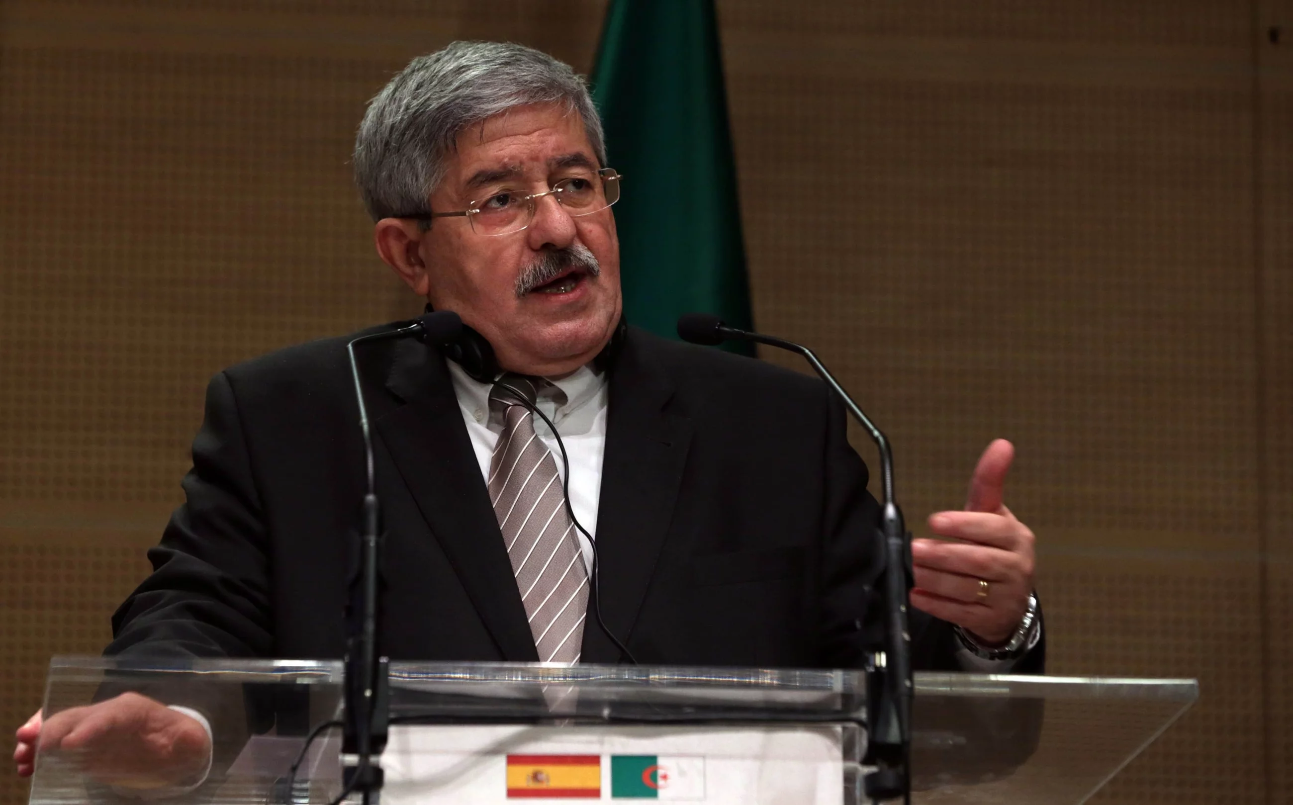 Były premier Ahmed Ouyahia w 2018 r.