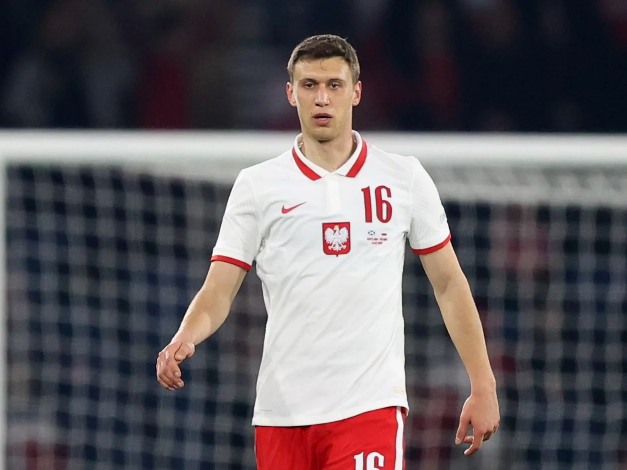Krystian Bielik w barwach reprezentacji Polski