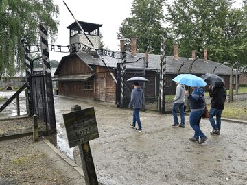 Były niemiecki obóz zagłady KL Auschwitz w Oświęcimiu