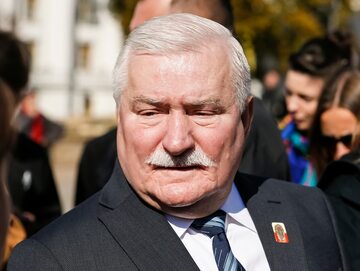 Były prezydent Polski Lech Wałęsa.