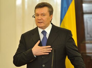 Były prezydent Ukrainy Wiktor Janukowycz
