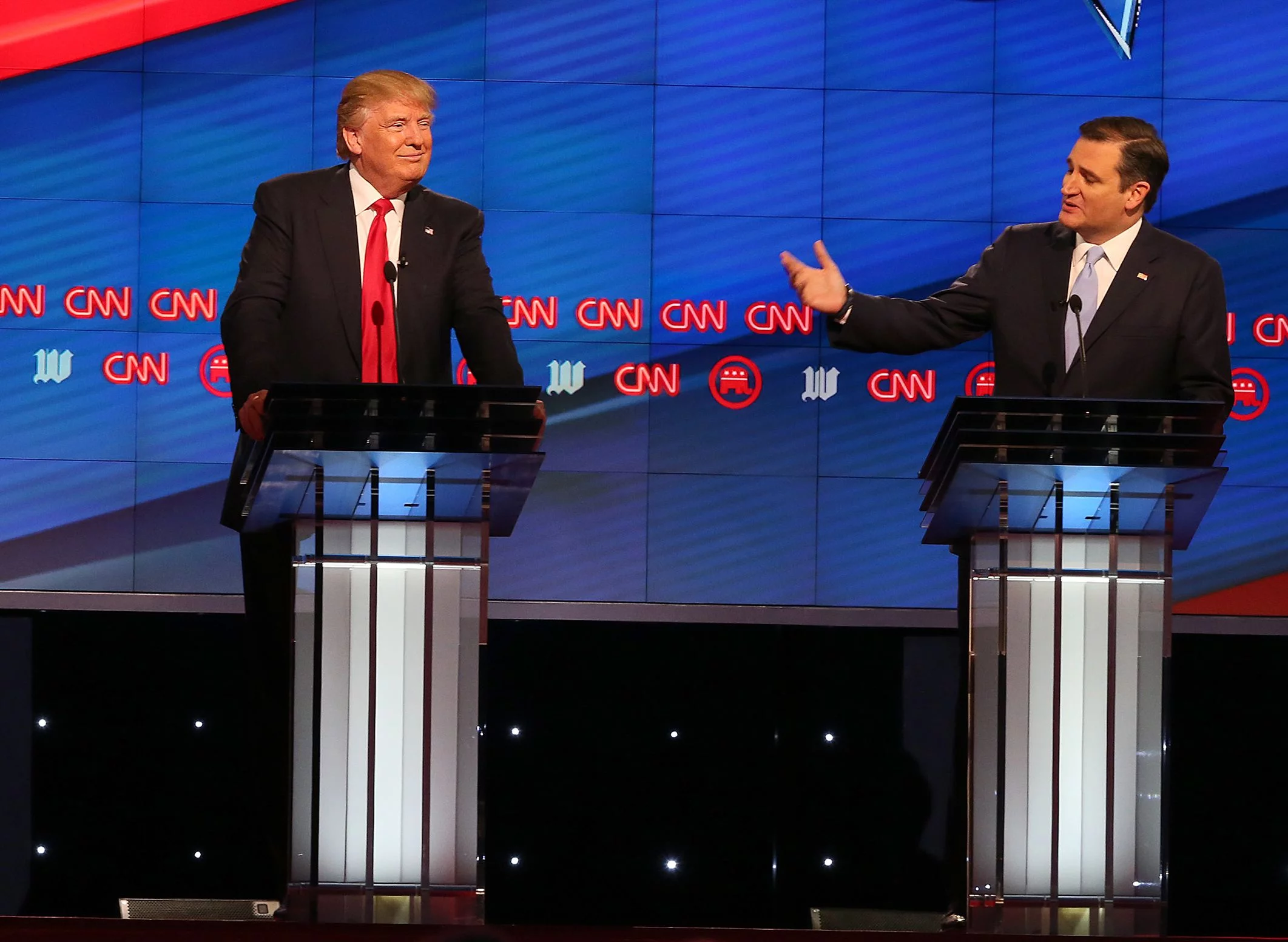 Donald Trump i Ted Cruz