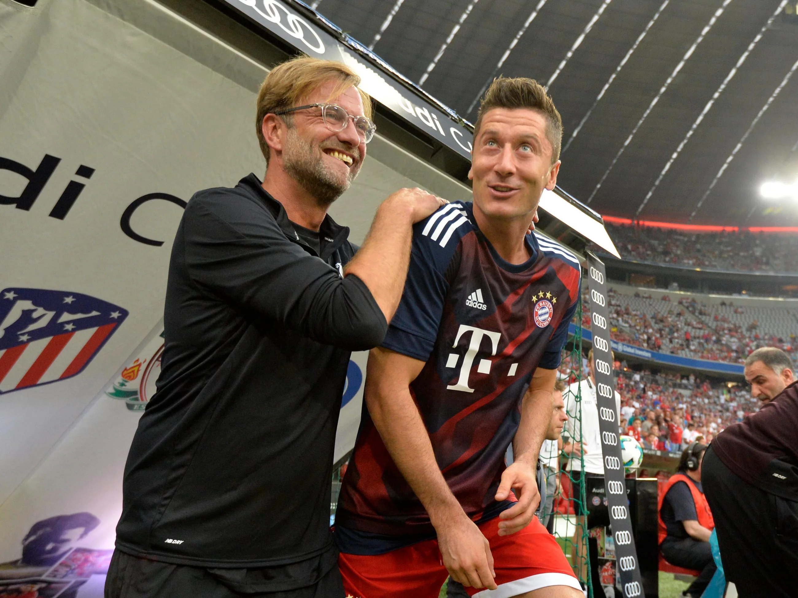 Juergen Klopp i Robert Lewandowski