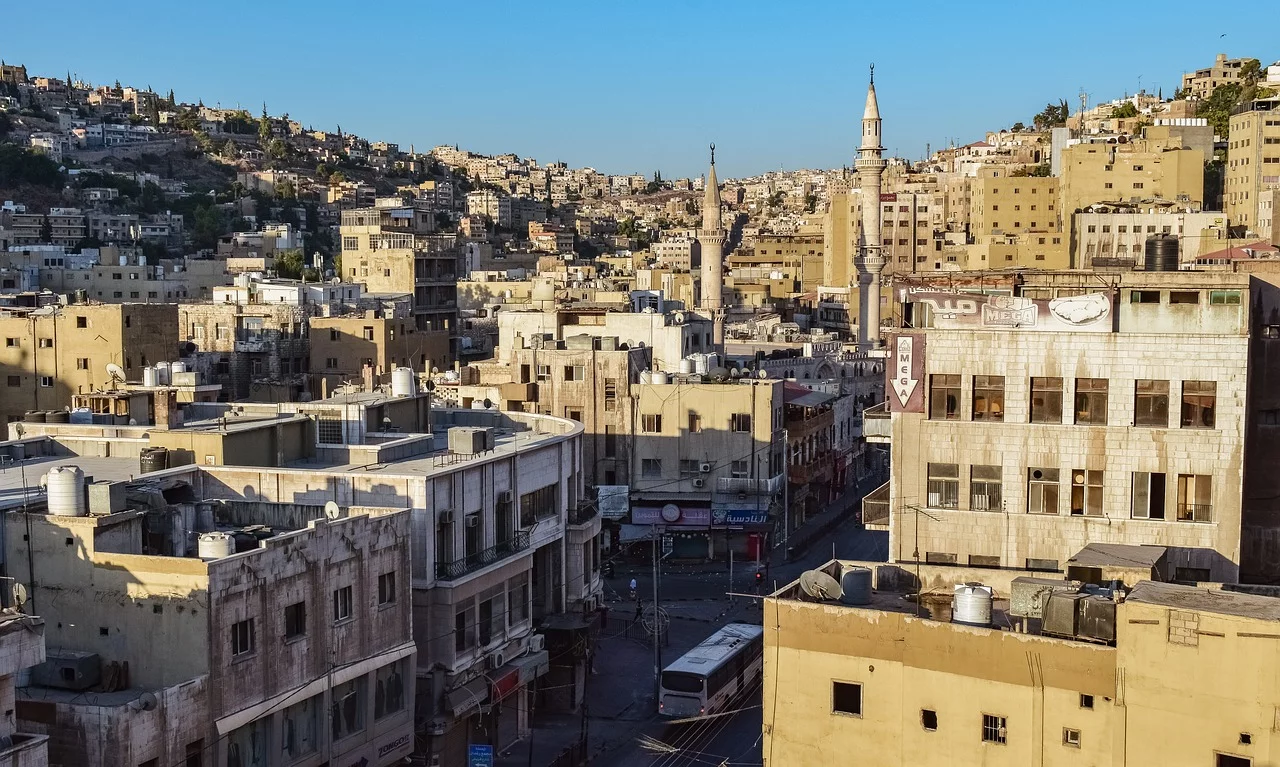 Amman, stolica Jordanii