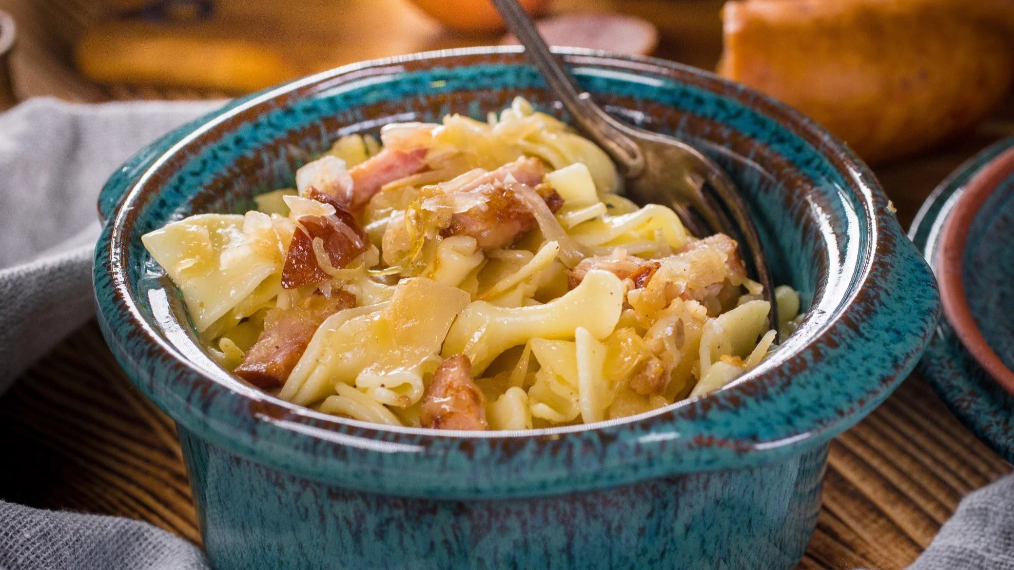 Carbonara z kapustą