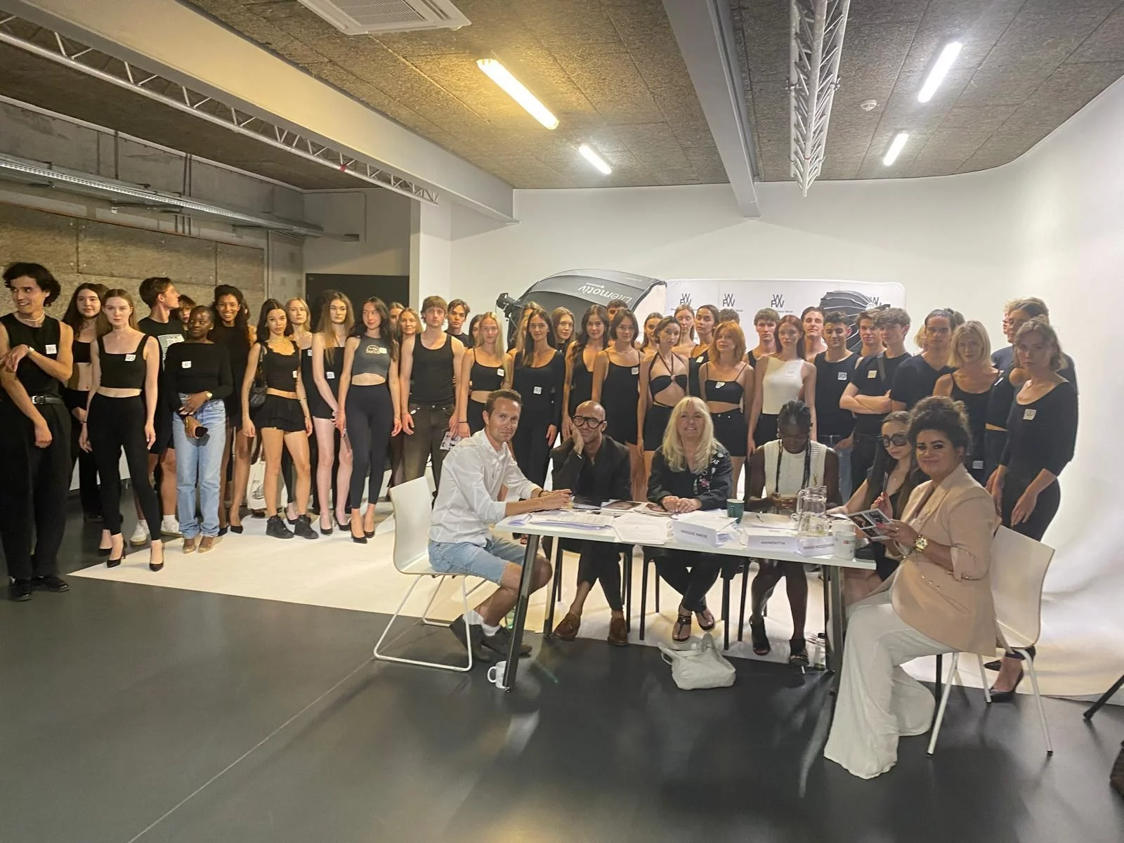Najpiękniejsi w castingu na Warsaw Fashion Week