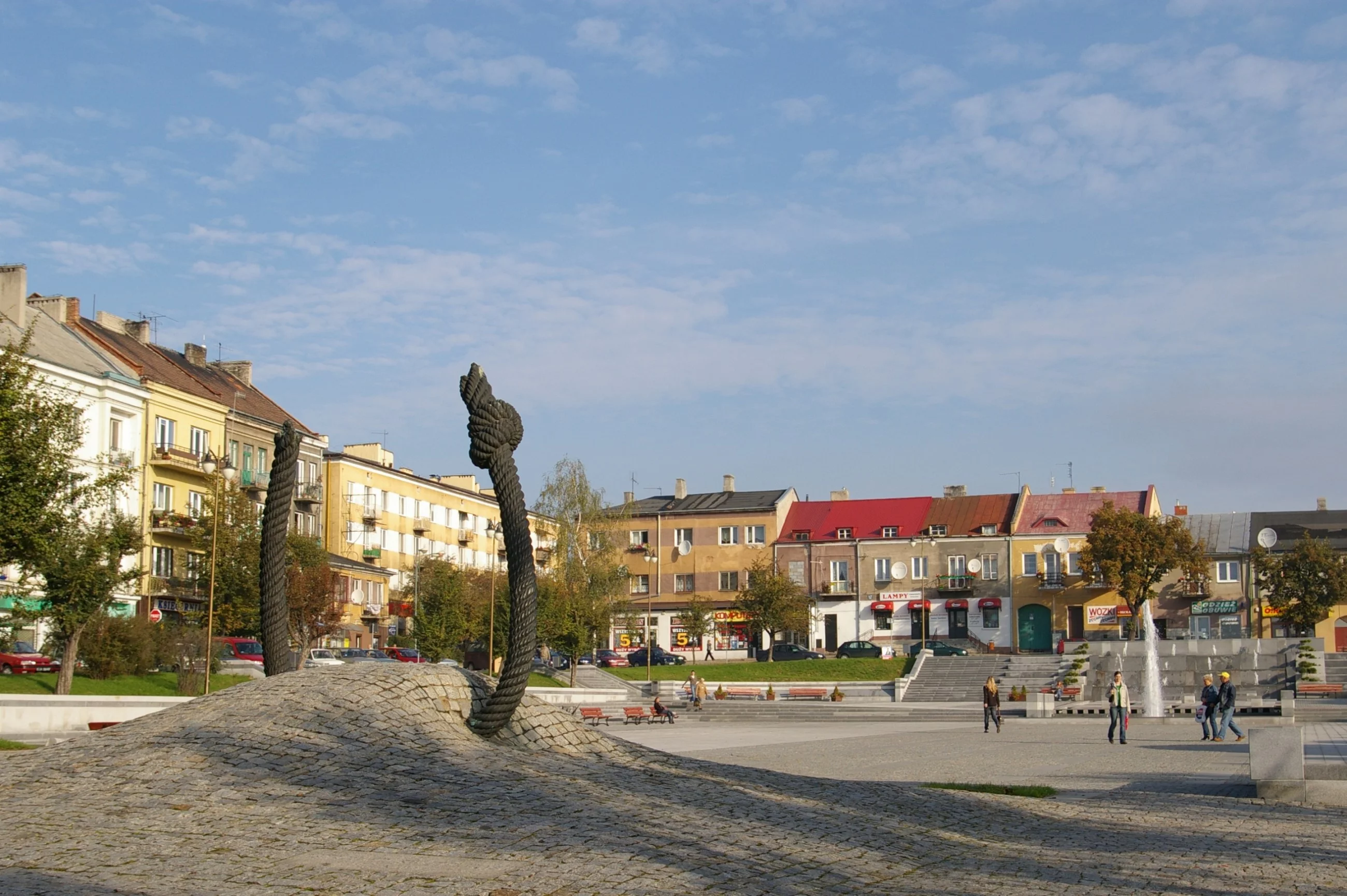 Rynek w Ostrowcu Świętokrzyskim