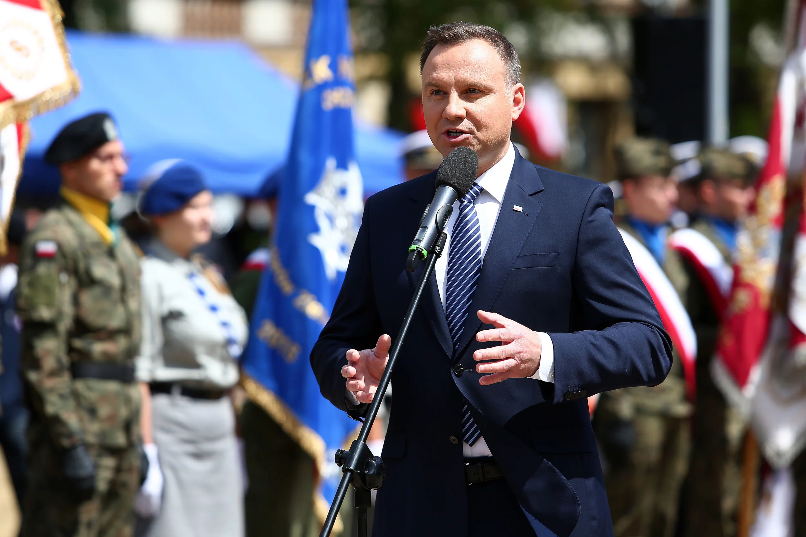 Prezydent Andrzej Duda