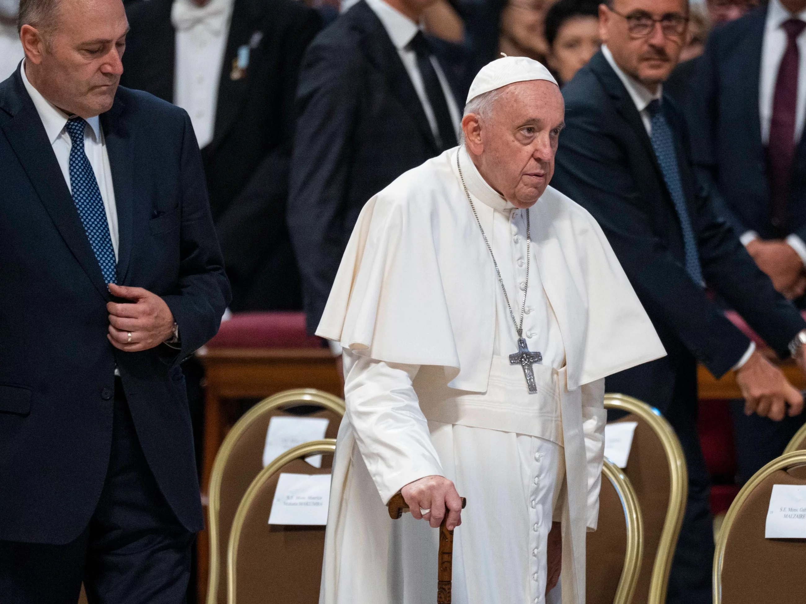 Papież Franciszek.