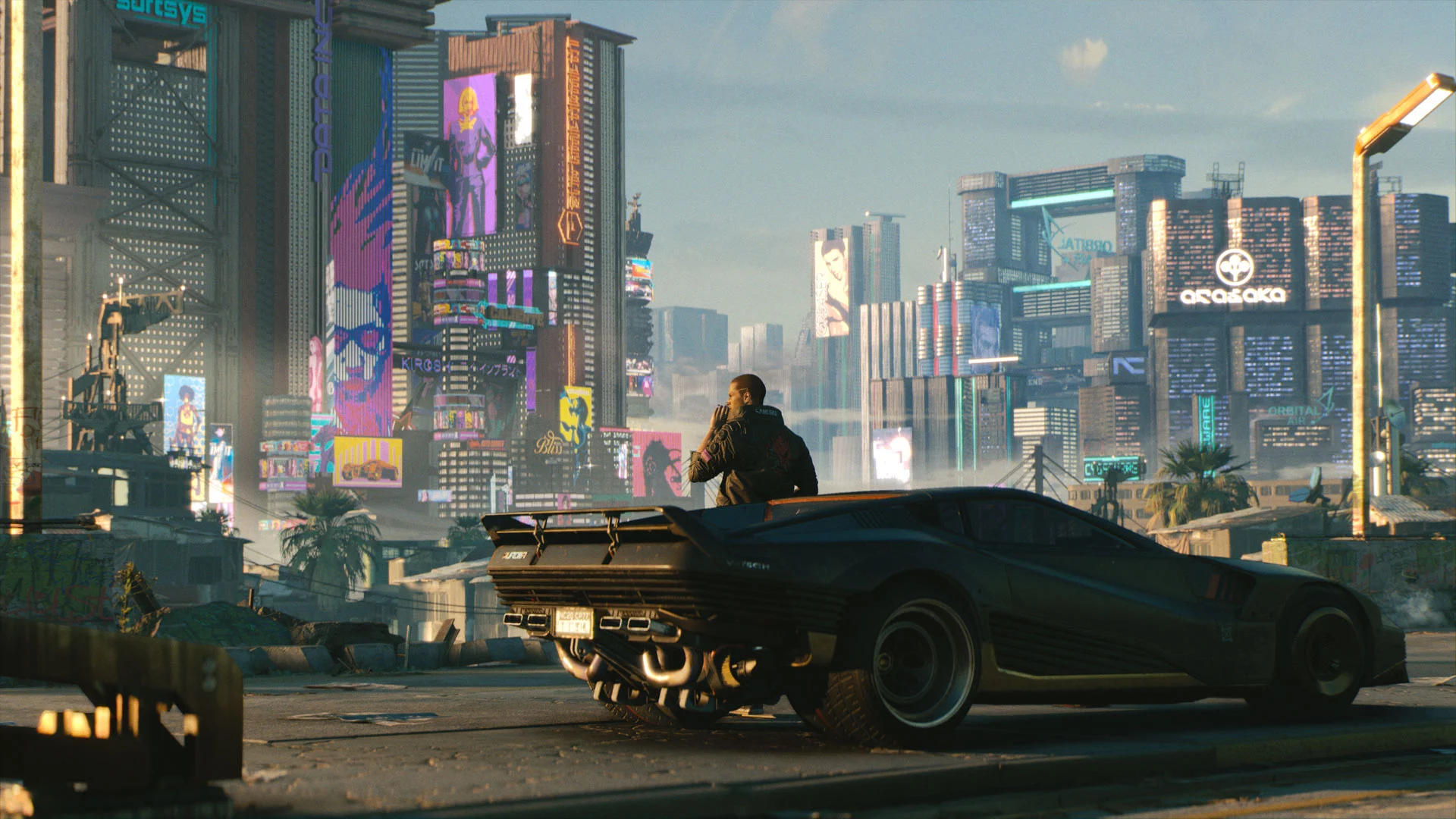 Screen z gry Cyberpunk 2077