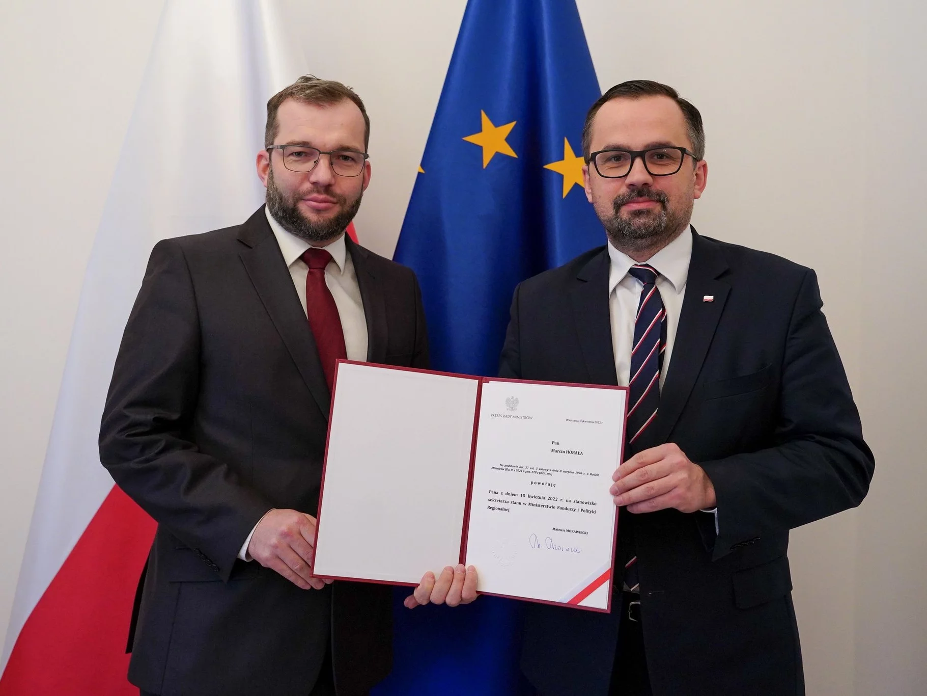 Grzegorz Puda i Marcin Horała