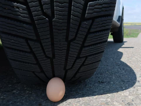 Jajo pod kołem