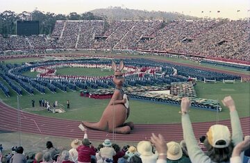 Ceremonia otwarcia Commonwealth Games w Brisbane w 1982 roku