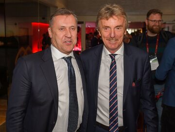 Cezary Kulesza i Zbigniew Boniek