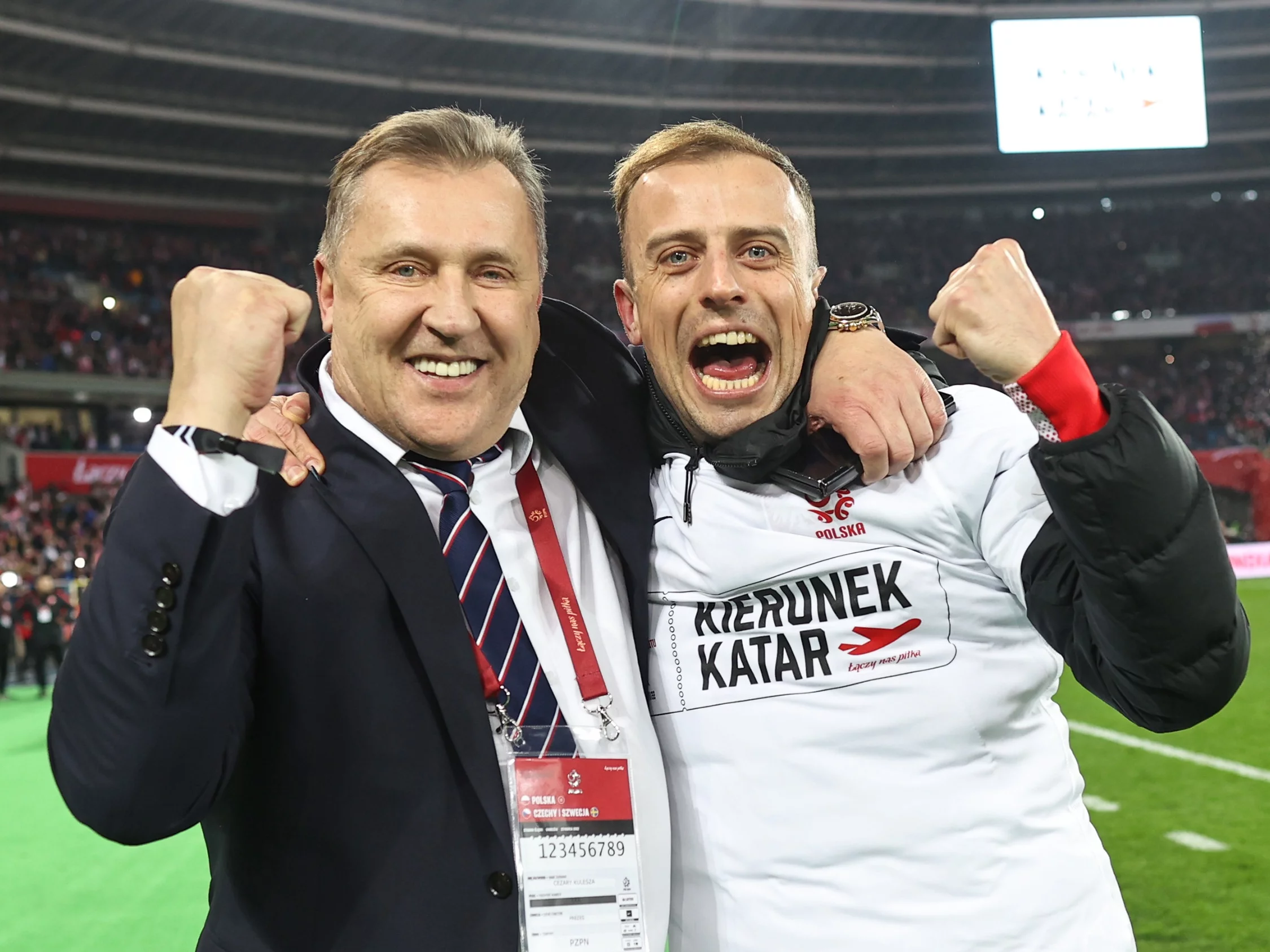 Cezary Kulesza i Kamil Grosicki