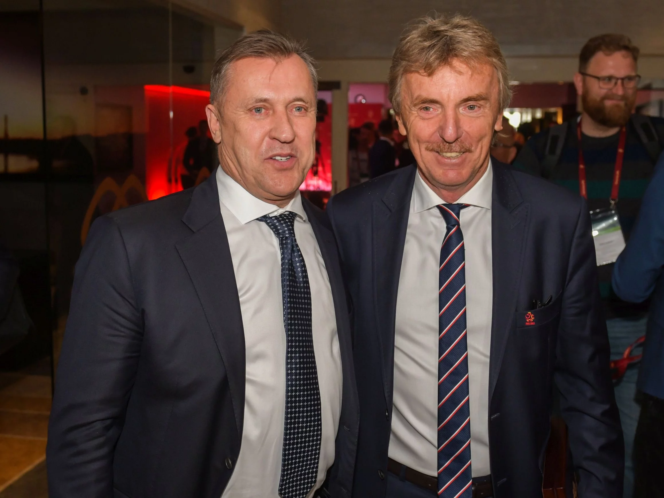 Cezary Kulesza i Zbigniew Boniek