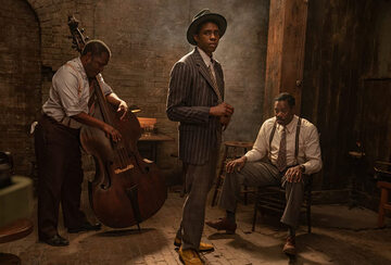 Chadwick Boseman w filmie „Ma Rainey: Matka bluesa” (2020)