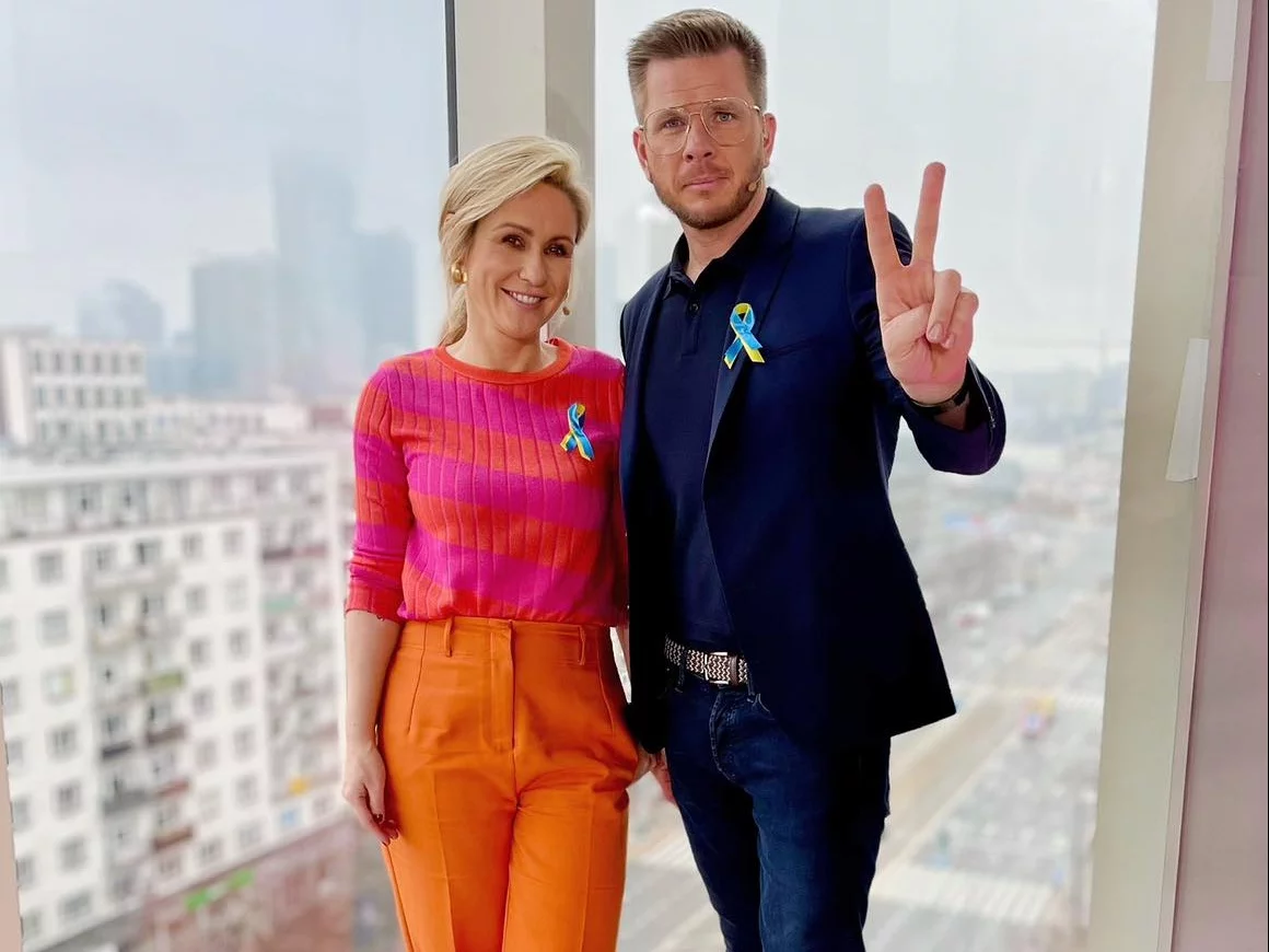 Małgorzata Ohme i Filip Chajzer
