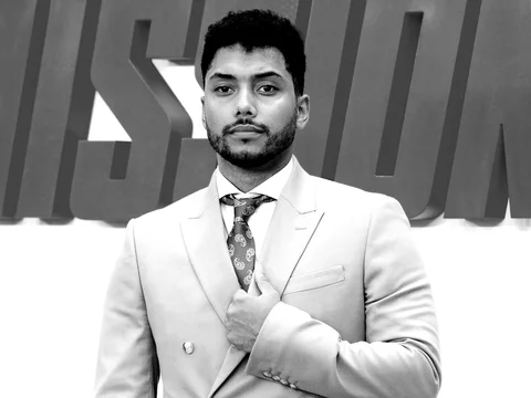 Chance Perdomo w 2023 roku na premierze kolejnego filmu z serii „Mission Impossible”