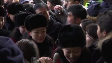 Cheerleaderki z Korei Północnej zameldowały się w Pjongczangu