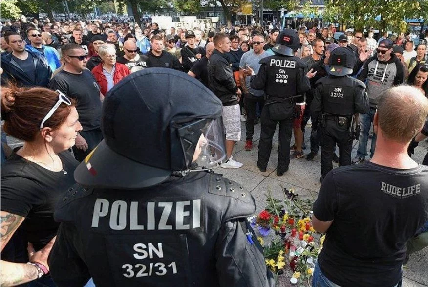 Demonstracja z Chemnitz