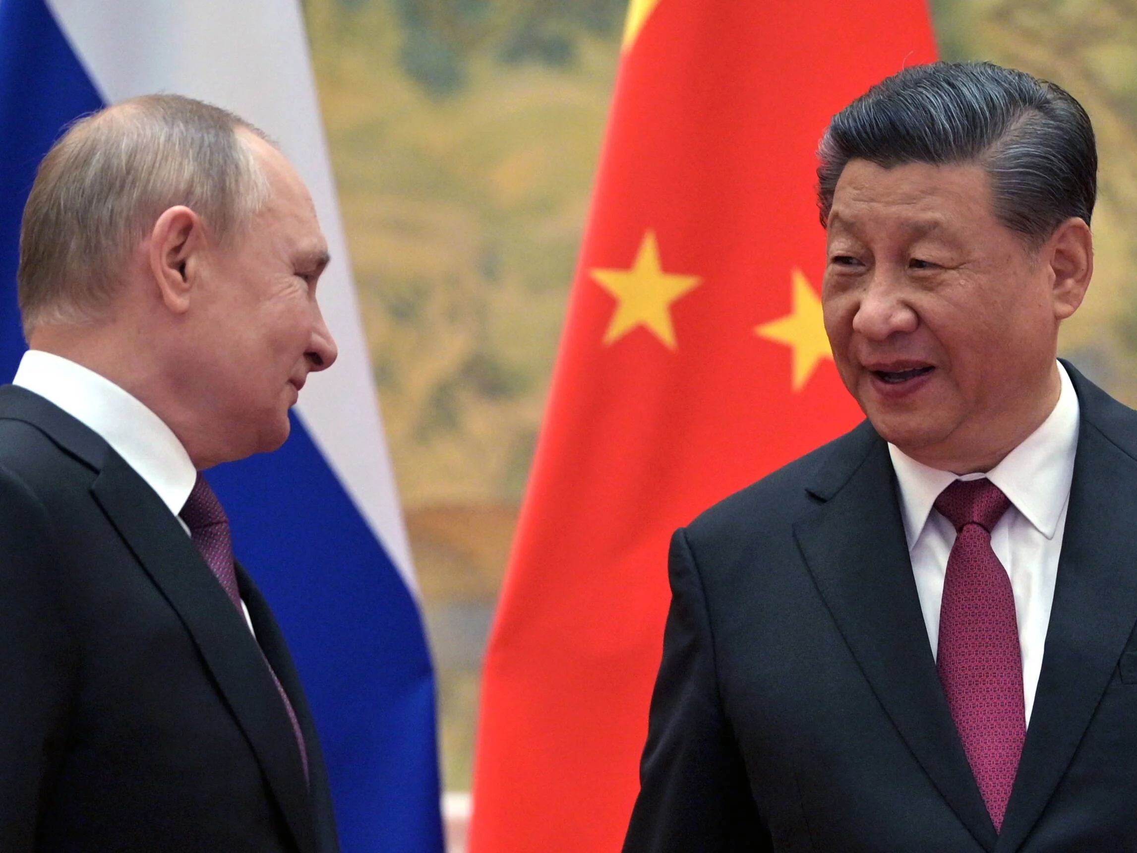 Władimir Putin i Xi Jinping