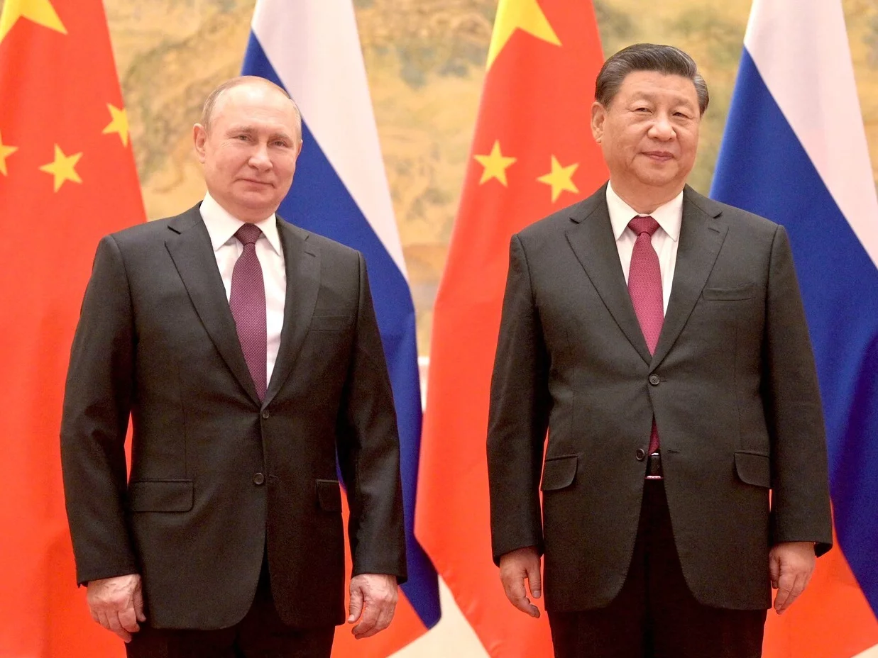 Władimir Putin i Xi Jinping