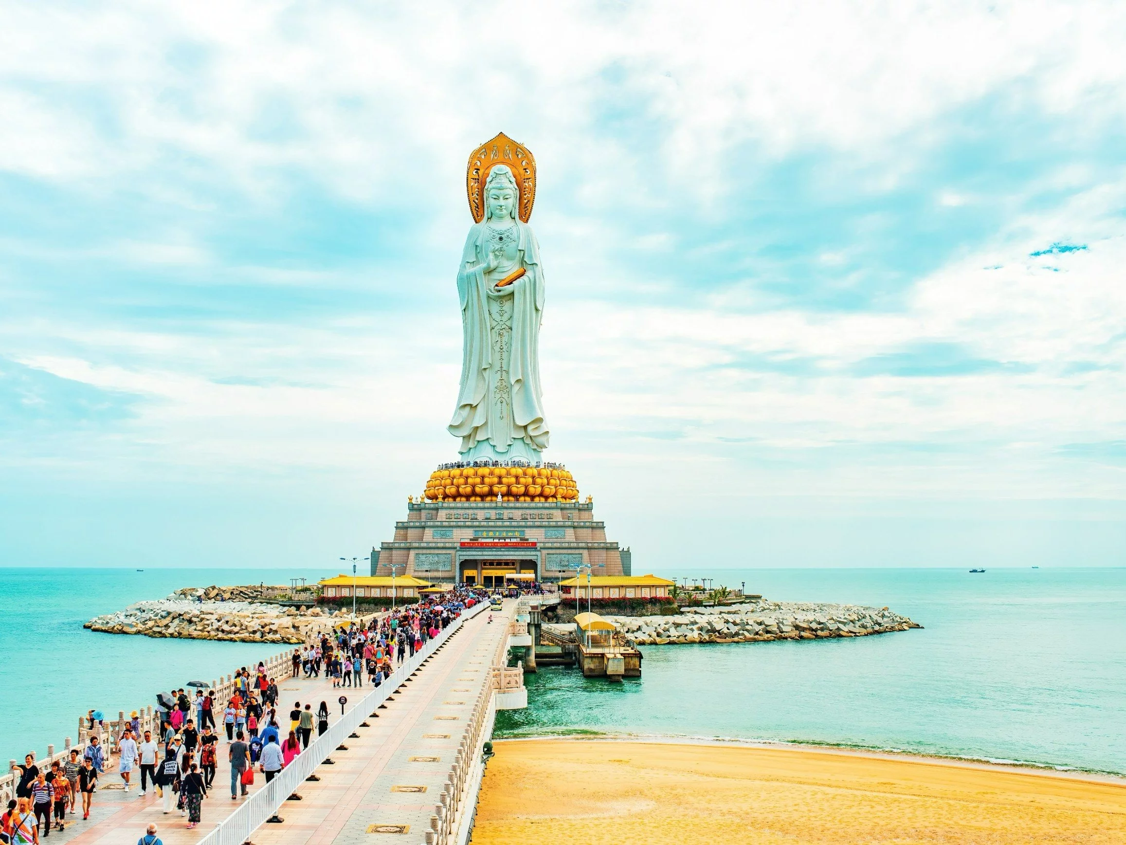 Posąg Guanyin w Sanya