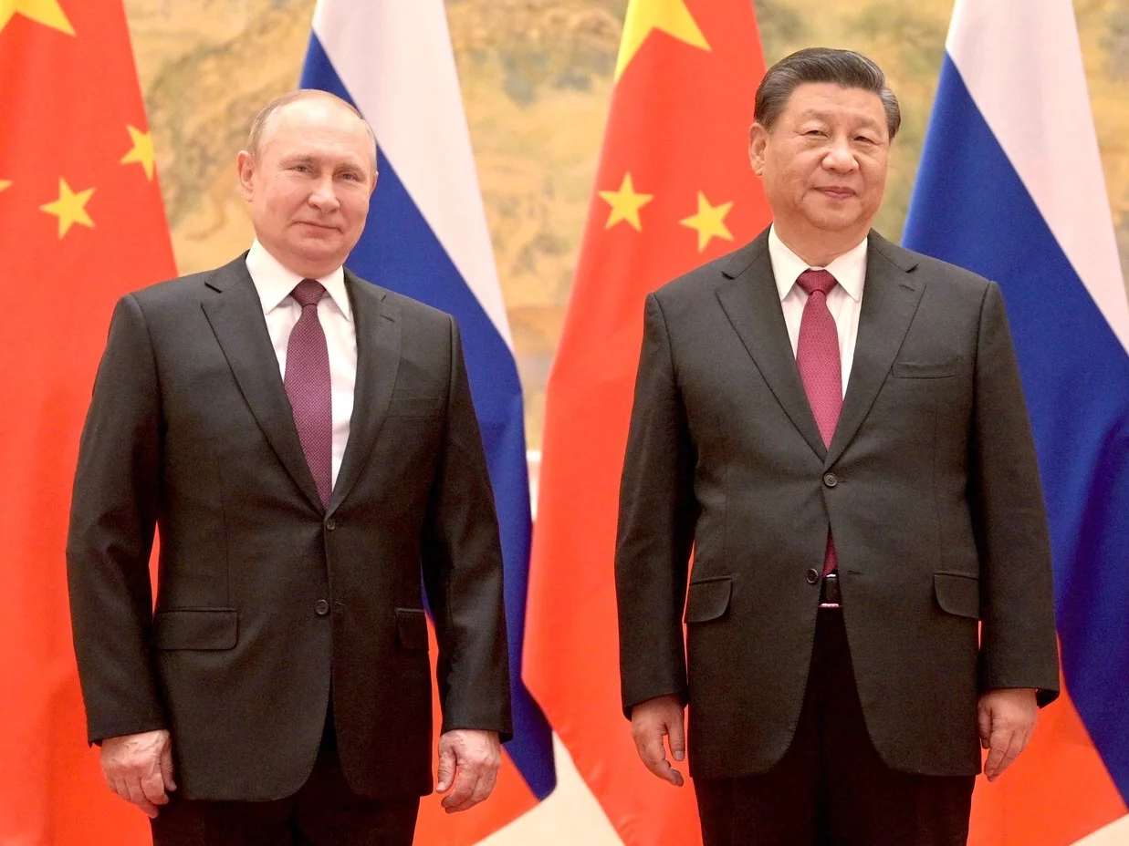 Władimir Putin i Xi Jinping