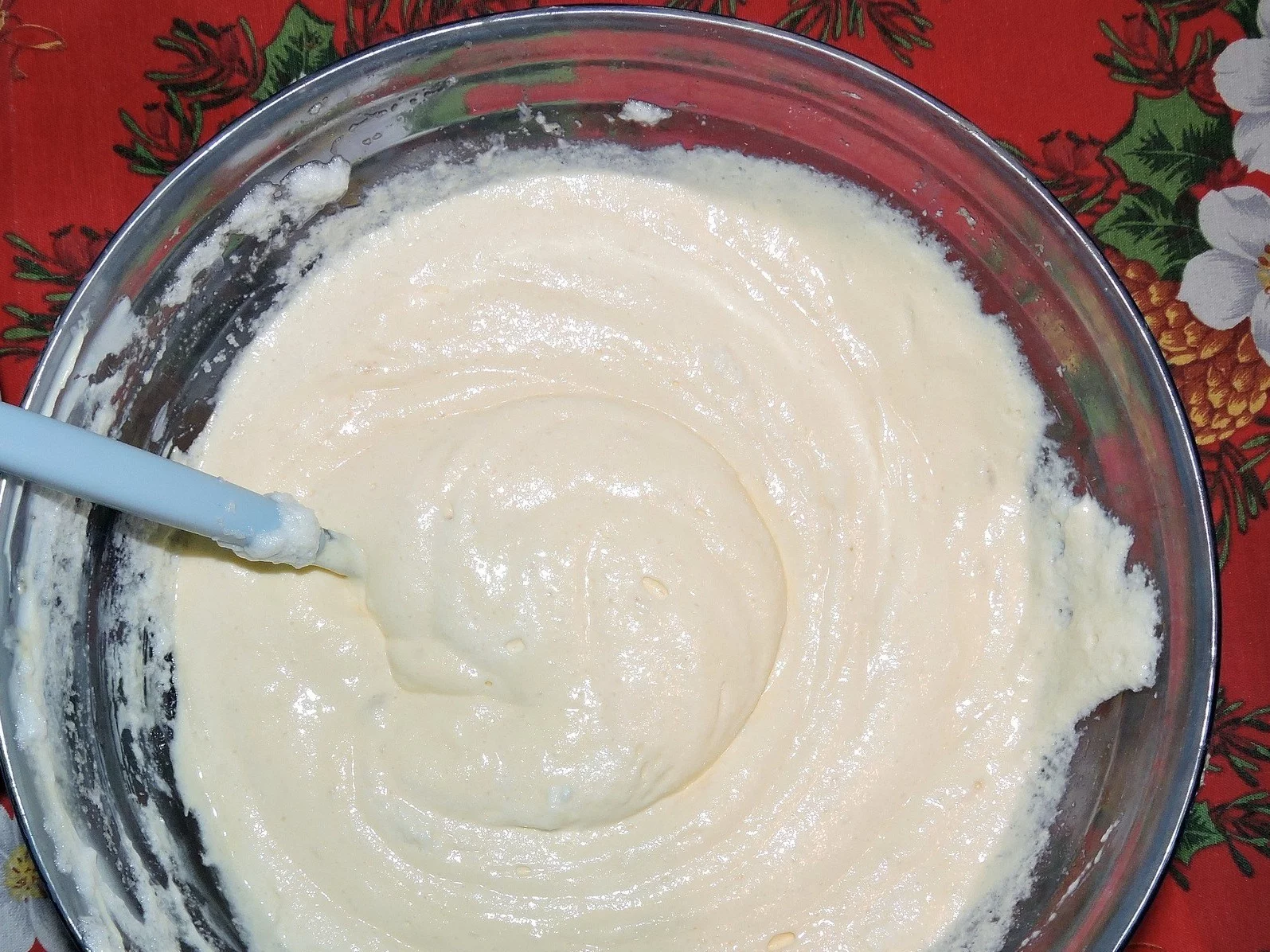 Mieszanka jajek z mascarpone