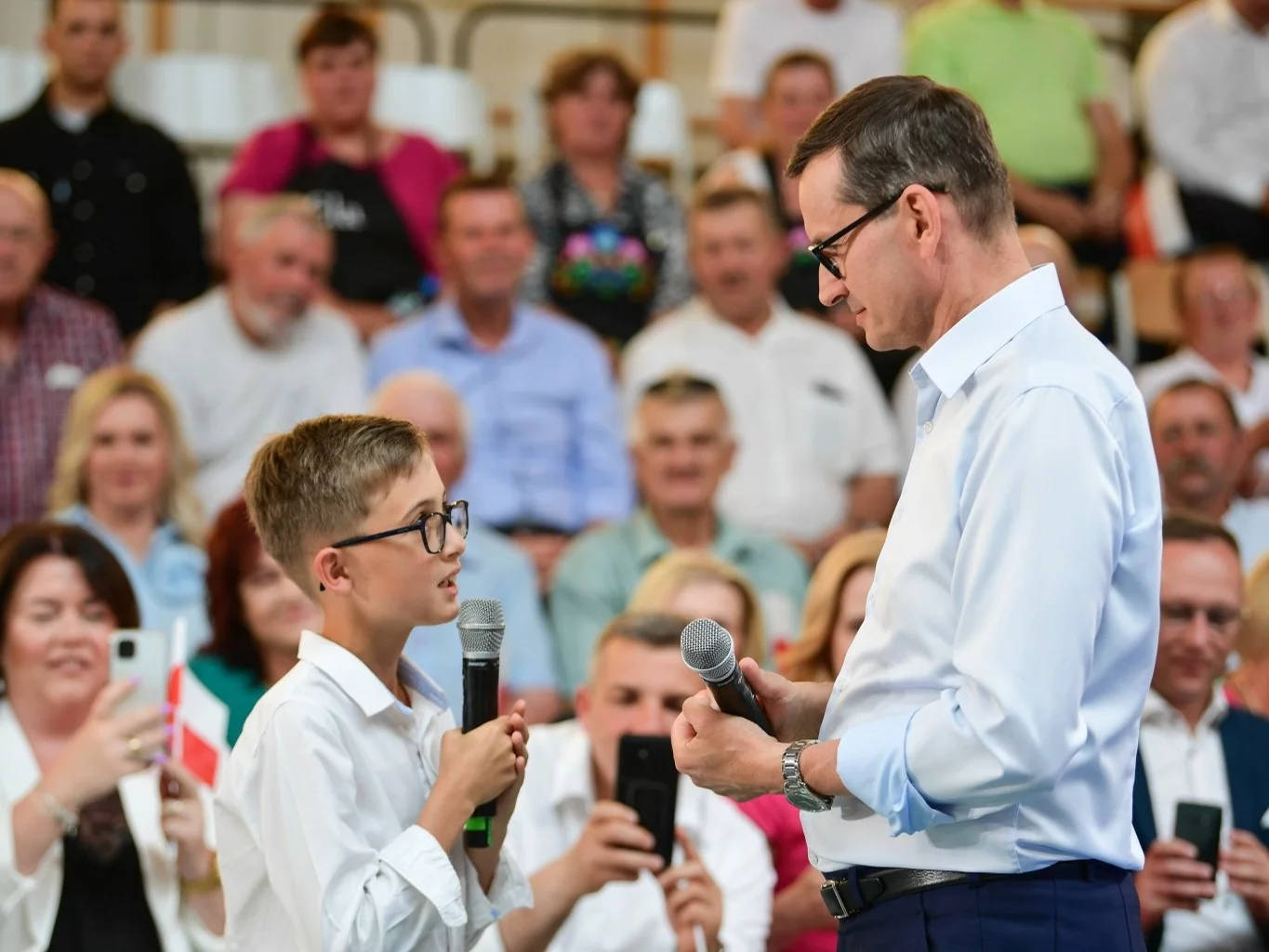 Premier Mateusz Morawiecki w Łochowie